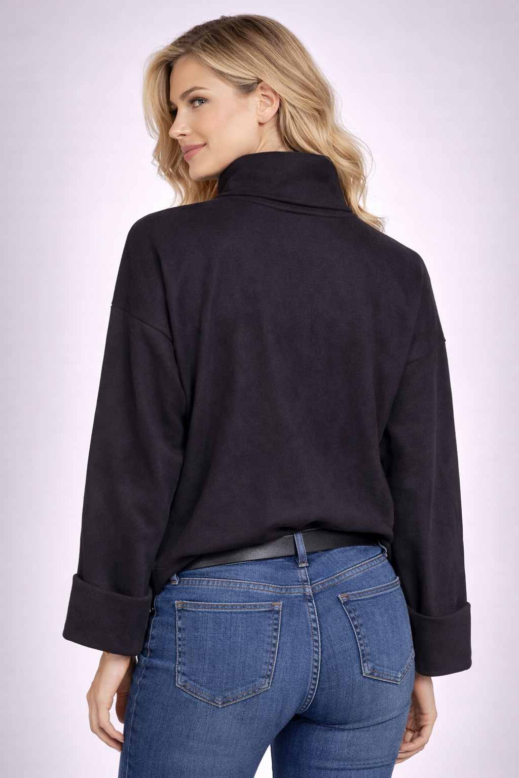 Ladies Black Top | Size 34