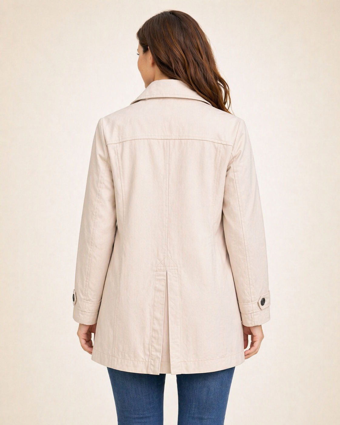 Ladies Beige Winters Coat from Zara (M)