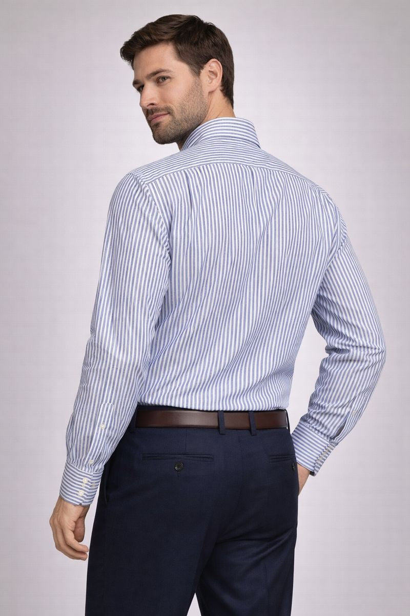 Men's Light Blue Formal Shirt (L)