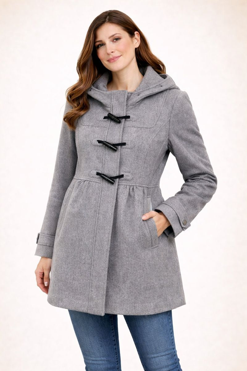 Ladies Grey Winters Coat (M)