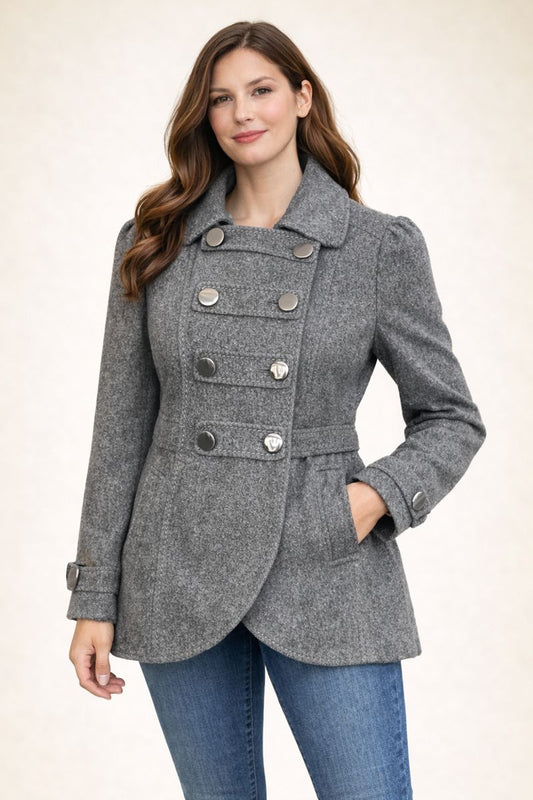 Ladies Grey Winters Coat from H&M (XS)