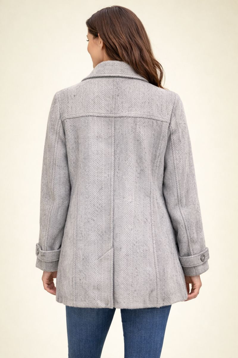 Ladies Grey Winters Coat (M)