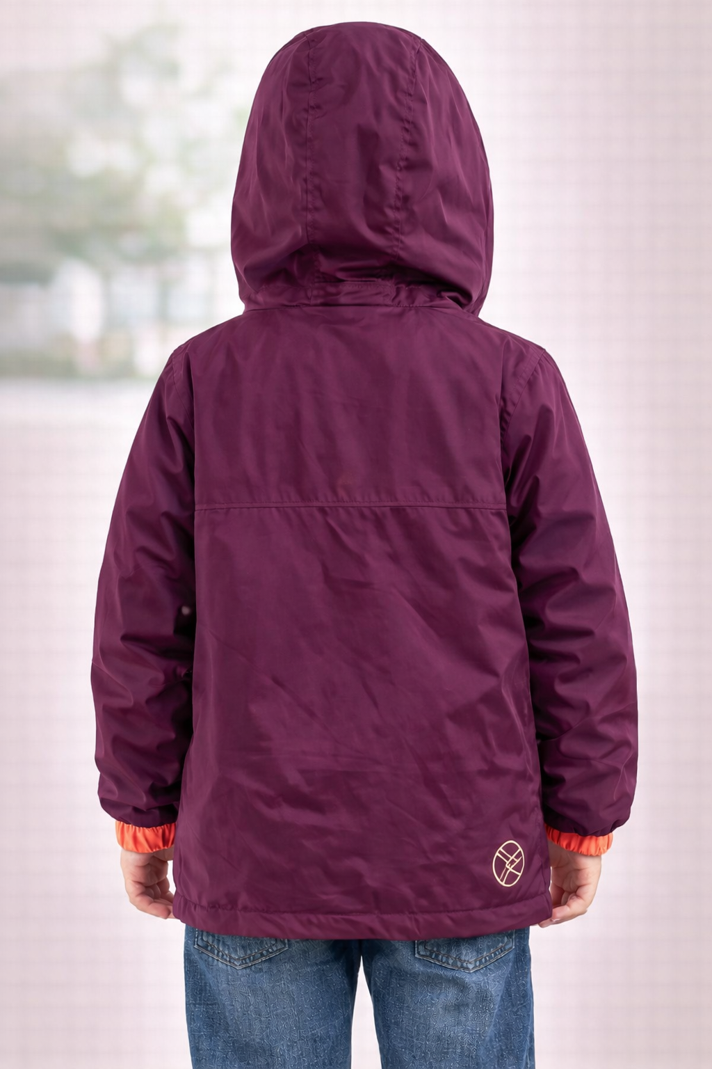 Girls Purple and Orange Winter Jacket from Crivit (10-11yrs)