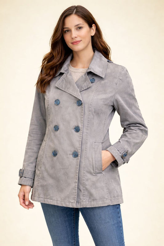 Ladies Grey Winters Coat (S)