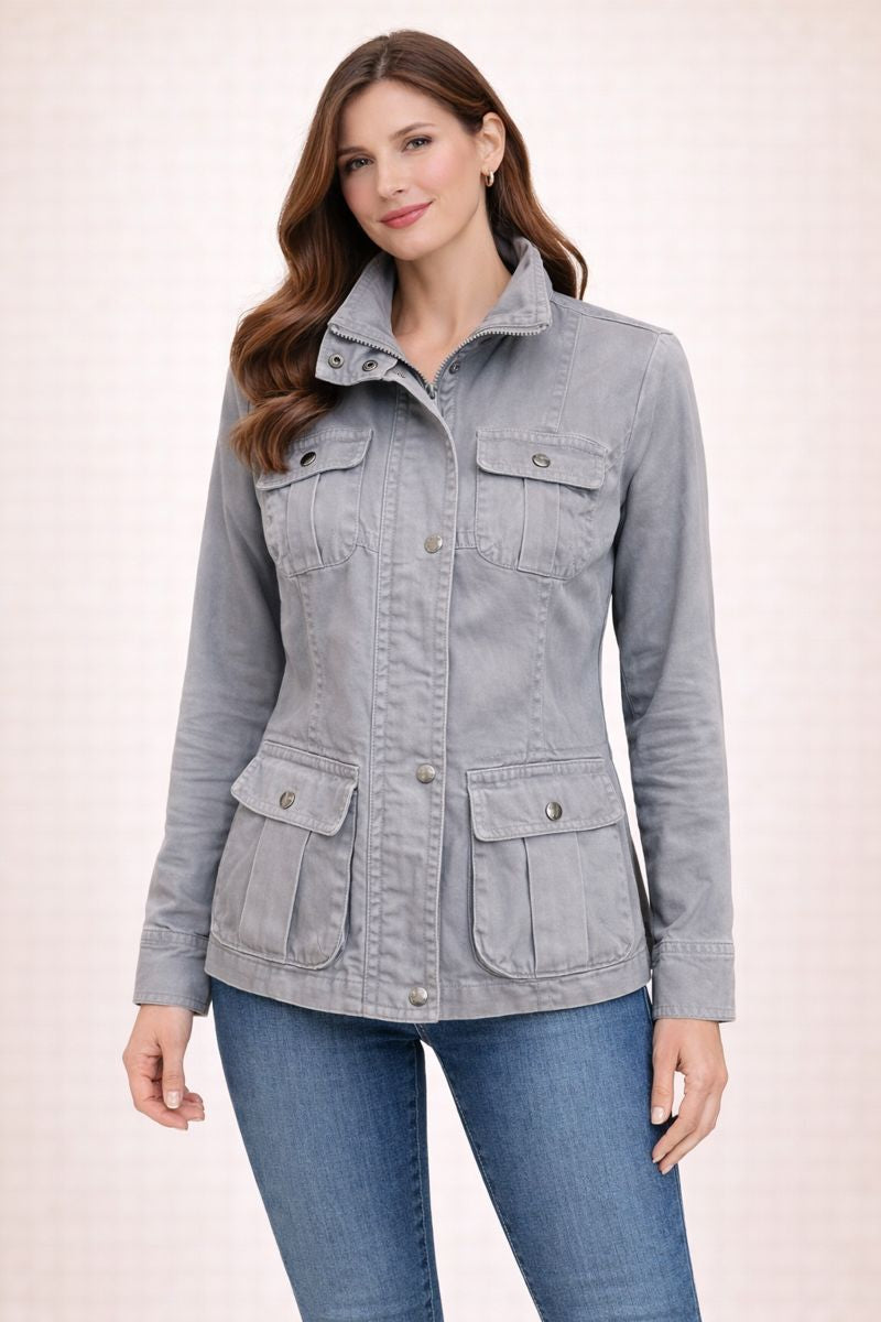 Ladies Grey Winters Jacket (XS)