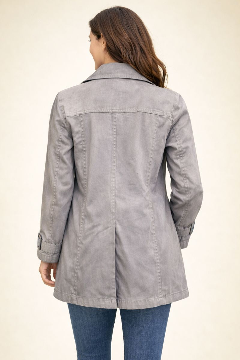 Ladies Grey Winters Coat (S)